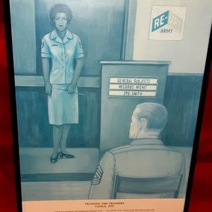 Artwork,  Military Female